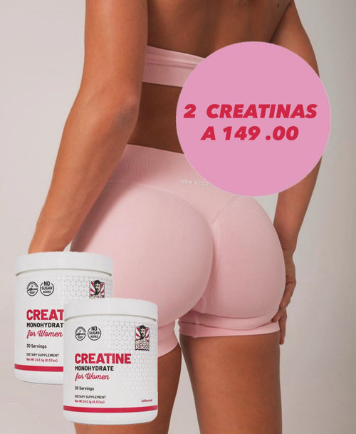 CREATINA MONOHIDRATADA OLD SCHOOL PARA MUJERES